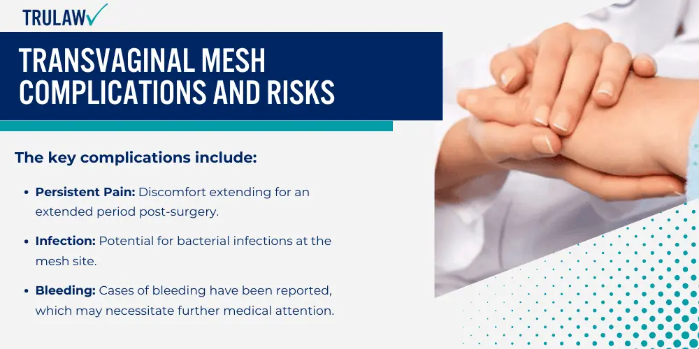 Transvaginal Mesh Complications and Risks