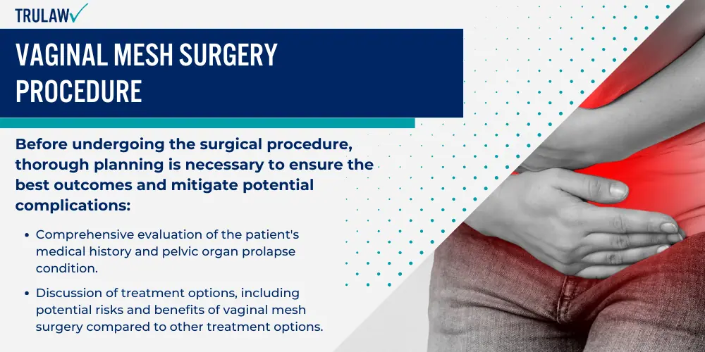 Vaginal Mesh Surgery Procedure