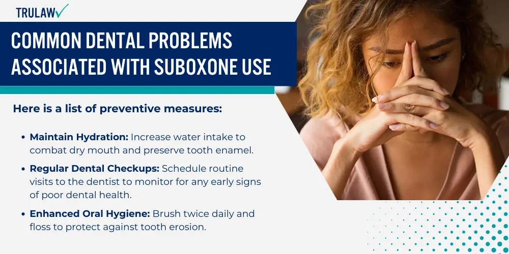 Common Dental Problems Associated with Suboxone Use