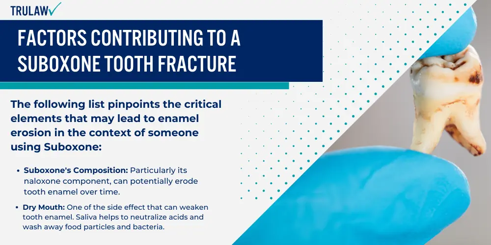 Factors Contributing to a Suboxone Tooth Fracture