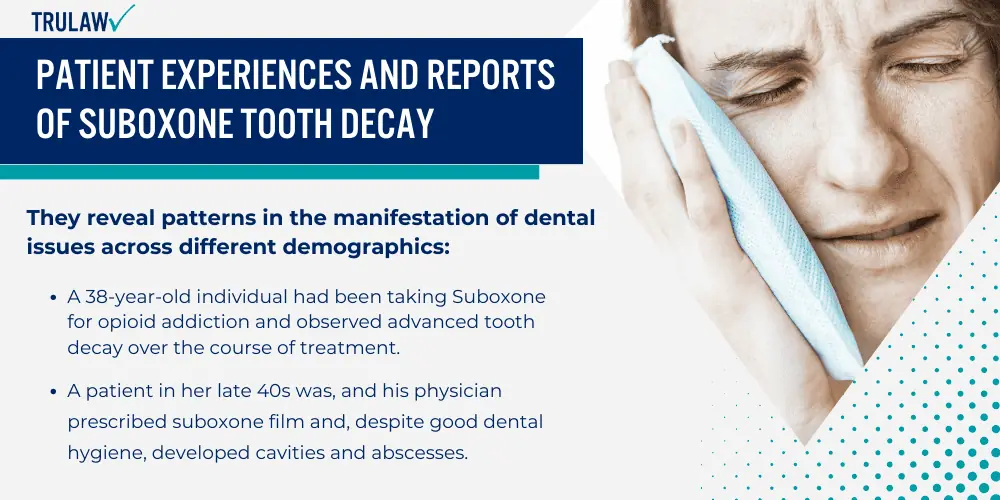 Patient Experiences and Reports of Suboxone Tooth Decay