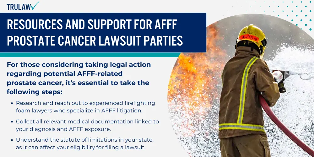 Resources and Support for AFFF Prostate Cancer Lawsuit Parties