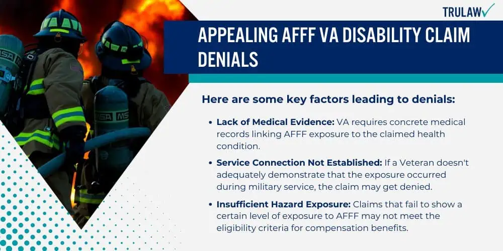 Appealing AFFF VA Disability Claim Denials