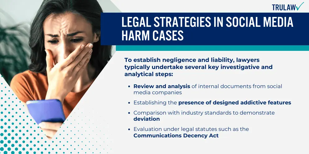 Legal Strategies In Social Media Harm Cases