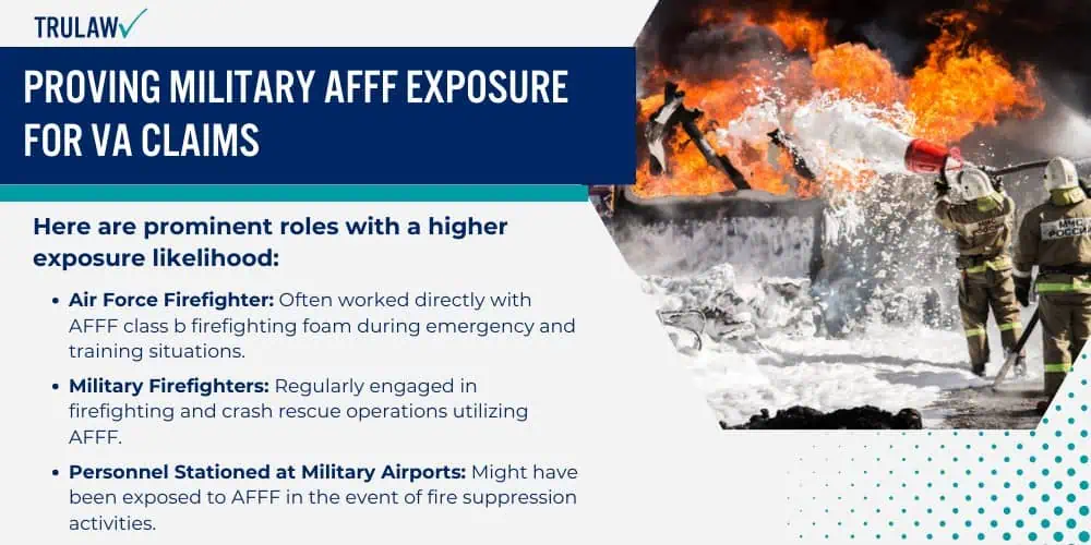 Proving Military AFFF Exposure for VA Claims