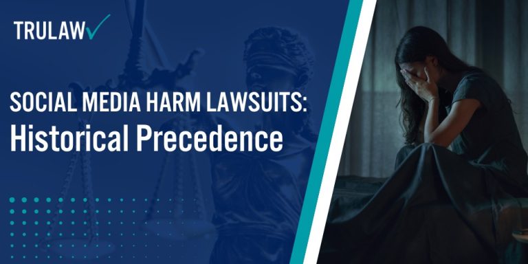 Social Media Harm Lawsuits Historical Precedence; The Influence of Social Media on Mental Health and Well-being