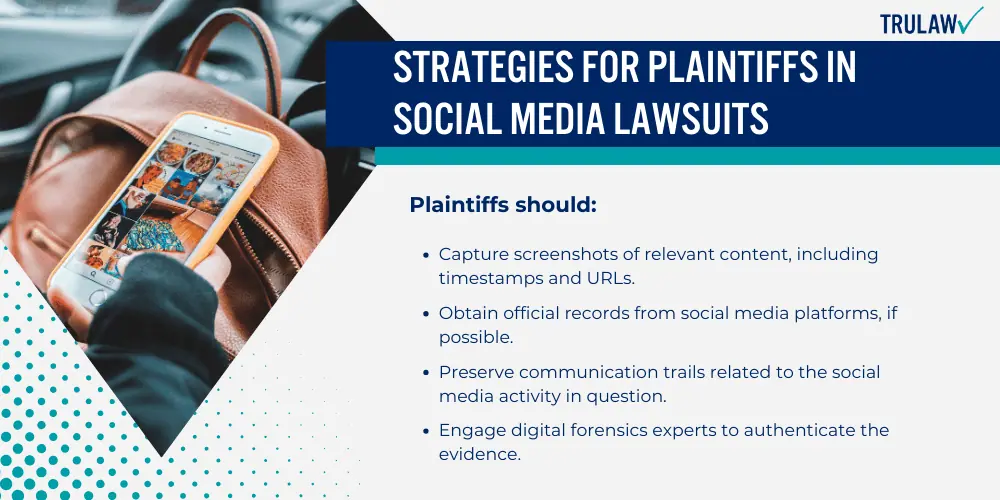 Strategies for Plaintiffs in Social Media Lawsuits