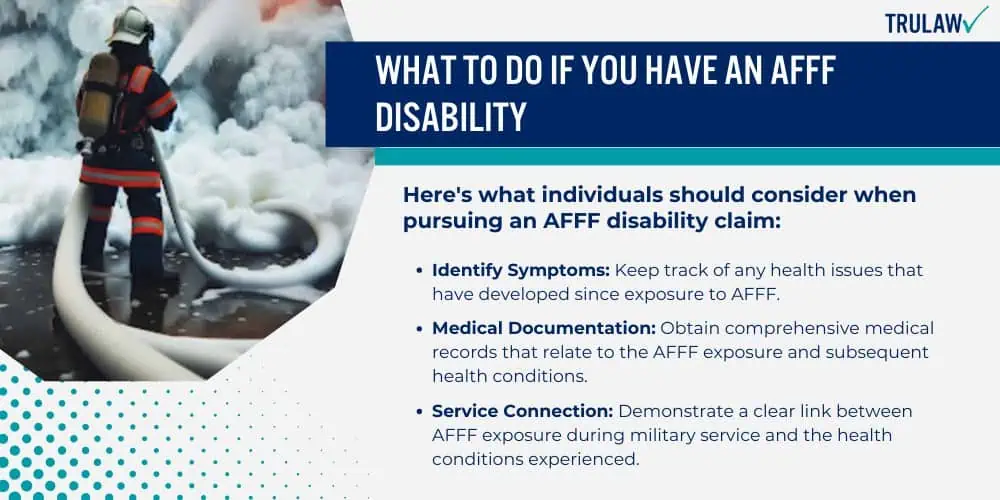 What to Do If You Have an AFFF Disability