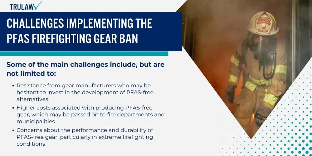 Challenges Implementing the PFAS Firefighting Gear Ban