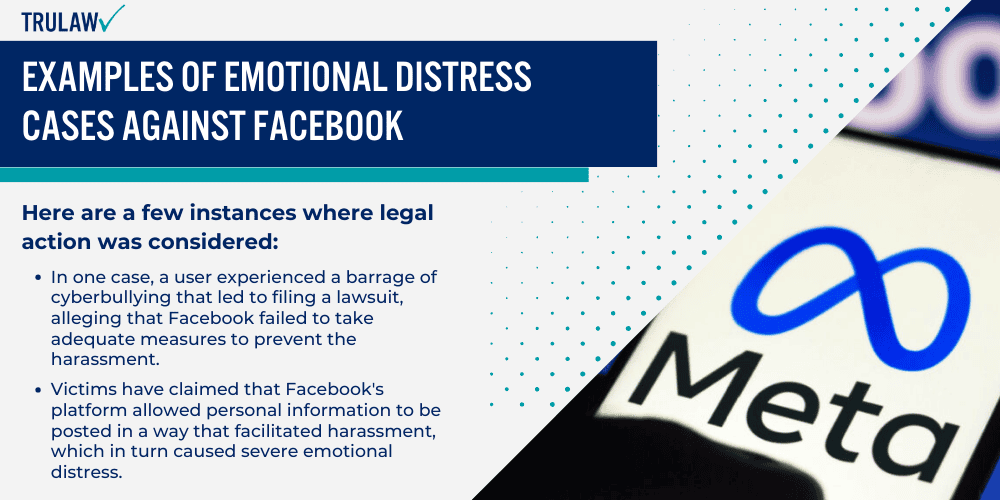 Examples of Emotional Distress Cases Against Facebook