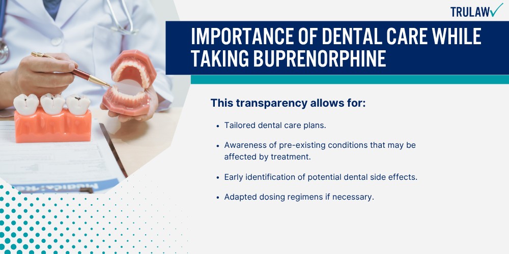 Importance of Dental Care While Taking Buprenorphine