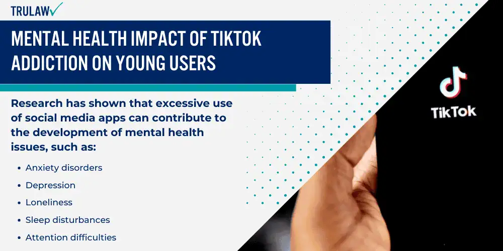 Mental Health Impact of TikTok Addiction on Young Users