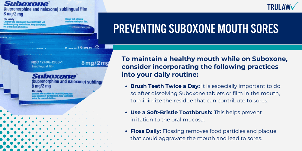 Preventing Suboxone Mouth Sores