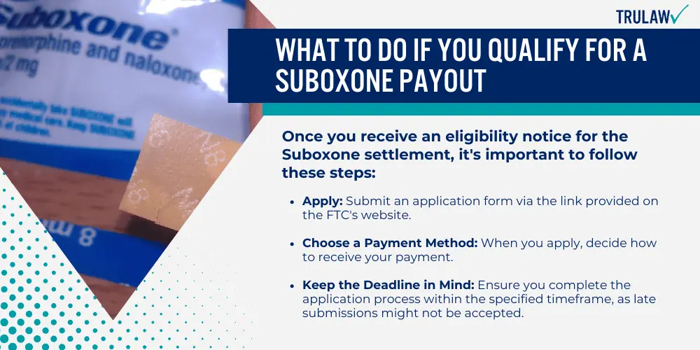 What to Do If You Qualify for a Payout