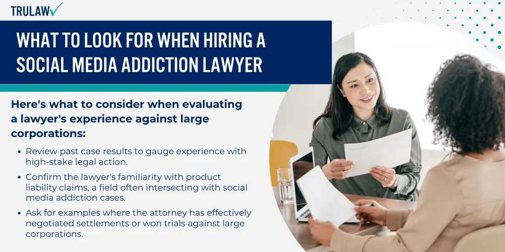 What to Look for When Hiring a Social Media Addiction Lawyer
