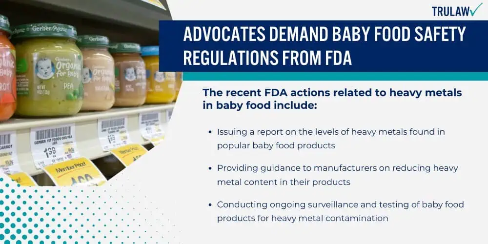 Advocates Demand Baby Food Safety Regulations From FDA