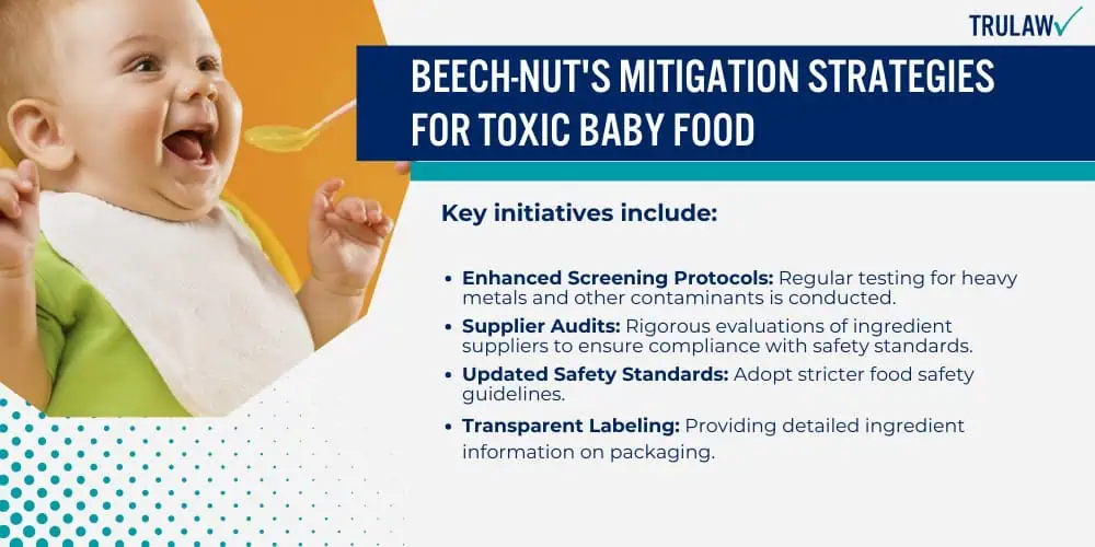 Beech-Nut's Mitigation Strategies for Toxic Baby Food