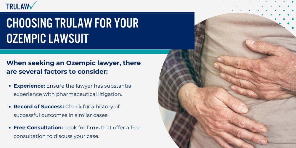 Choosing TruLaw for Your Ozempic Lawsuit