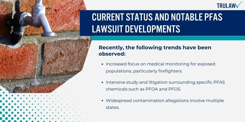 Current Status and Notable PFAS Lawsuit Developments