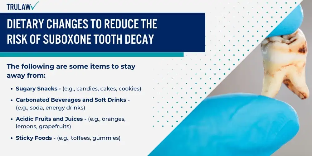 Dietary Changes to Reduce the Risk of Suboxone Tooth Decay