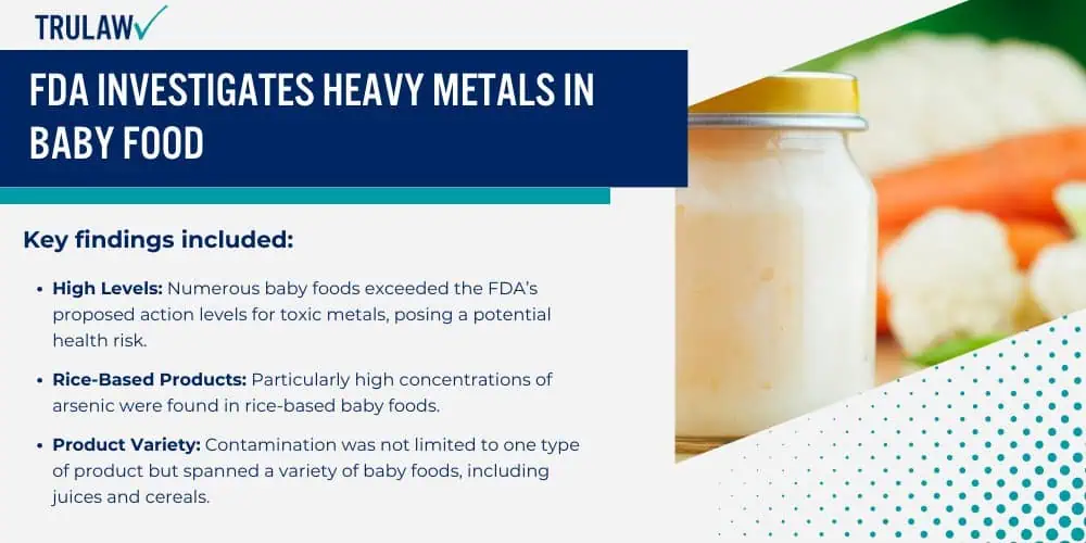 FDA Investigates Heavy Metals in Baby Food