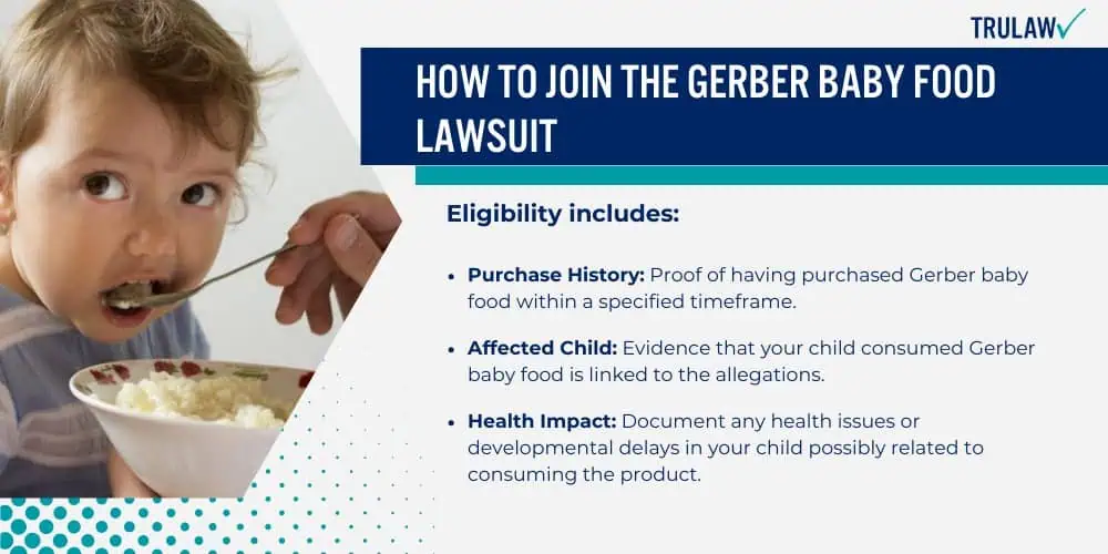 How to Join the Gerber Baby Food Lawsuit