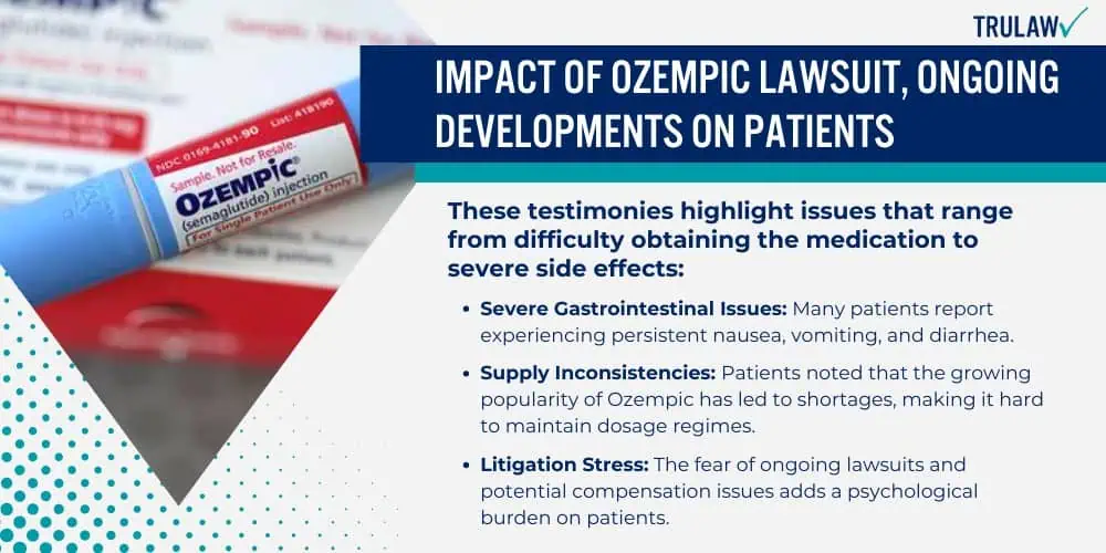 Impact of Ozempic Lawsuit, Ongoing Developments on Patients