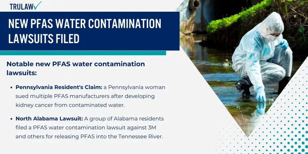 New PFAS Water Contamination Lawsuits Filed