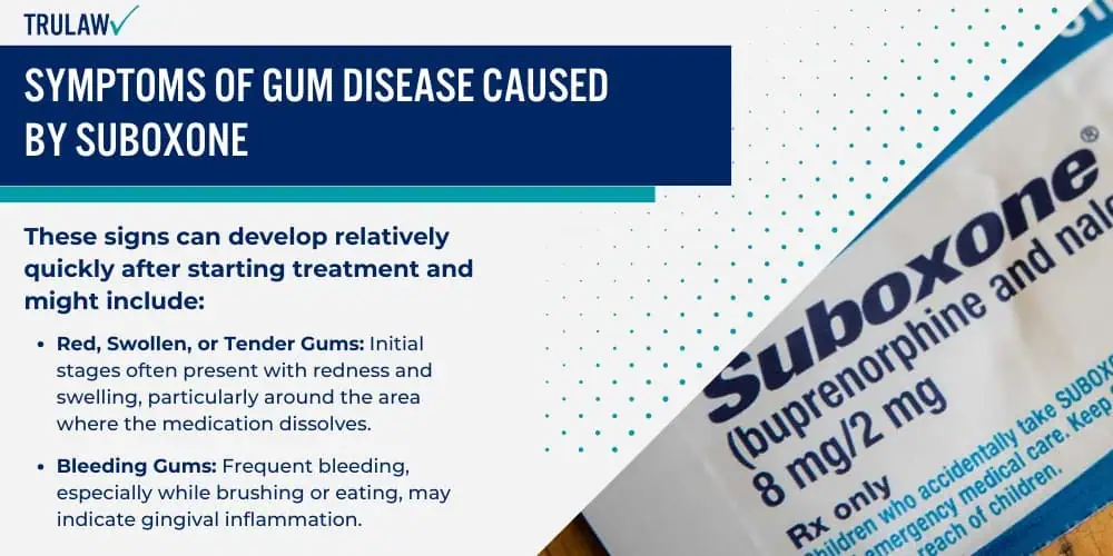 Symptoms of Gum Disease Caused by Suboxone