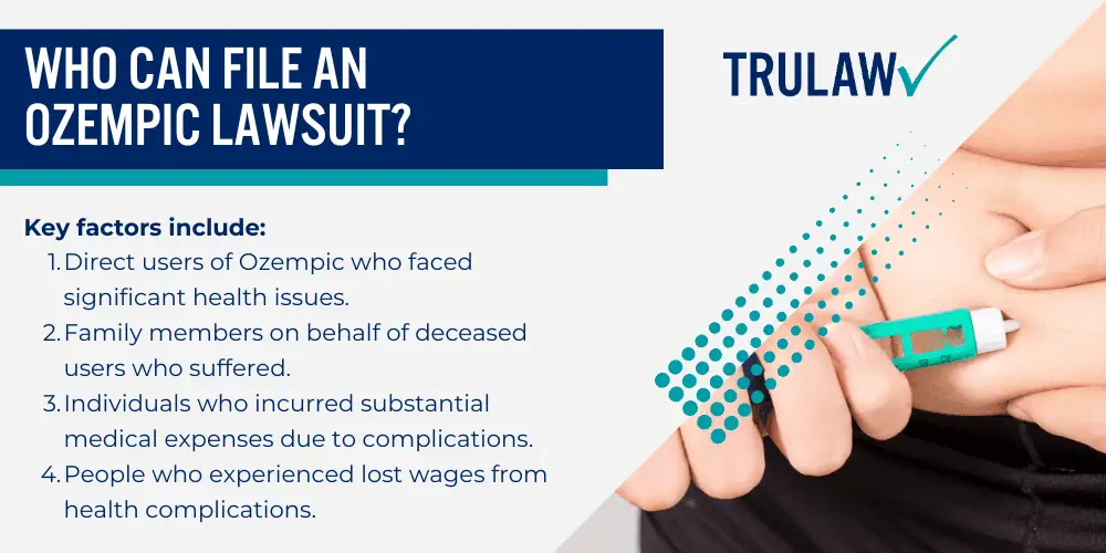 Common Side Effects and Risks of Using Ozempic; Who Can File an Ozempic Lawsuit