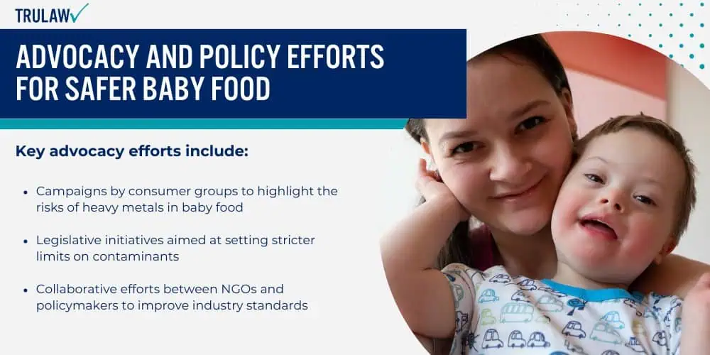 Advocacy and Policy Efforts for Safer Baby Food