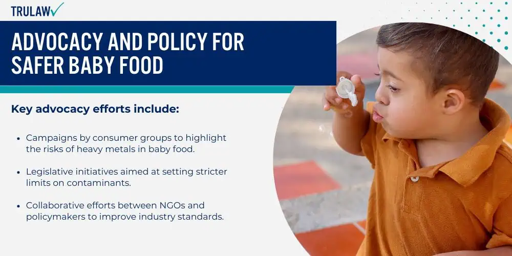 Advocacy and Policy for Safer Baby Food