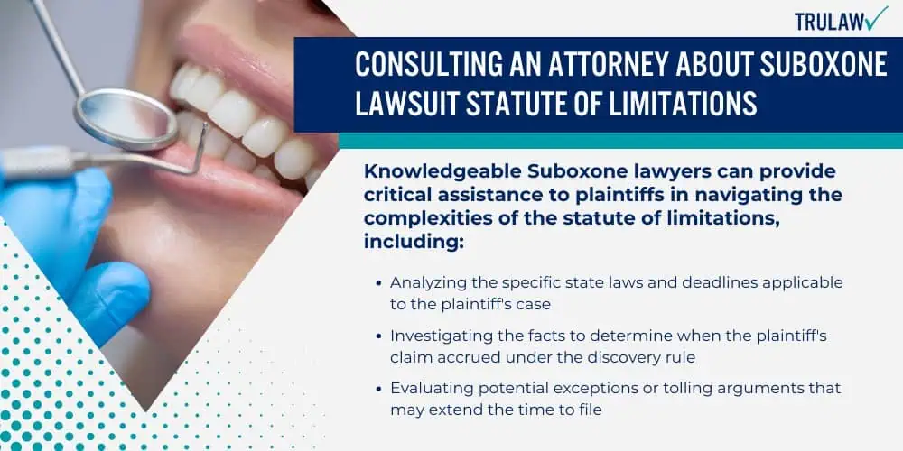 Consulting an Attorney About Suboxone Lawsuit Statute of Limitations