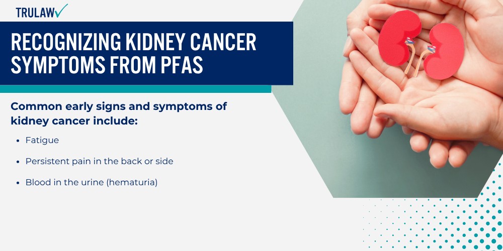 Recognizing Kidney Cancer Symptoms from PFAS