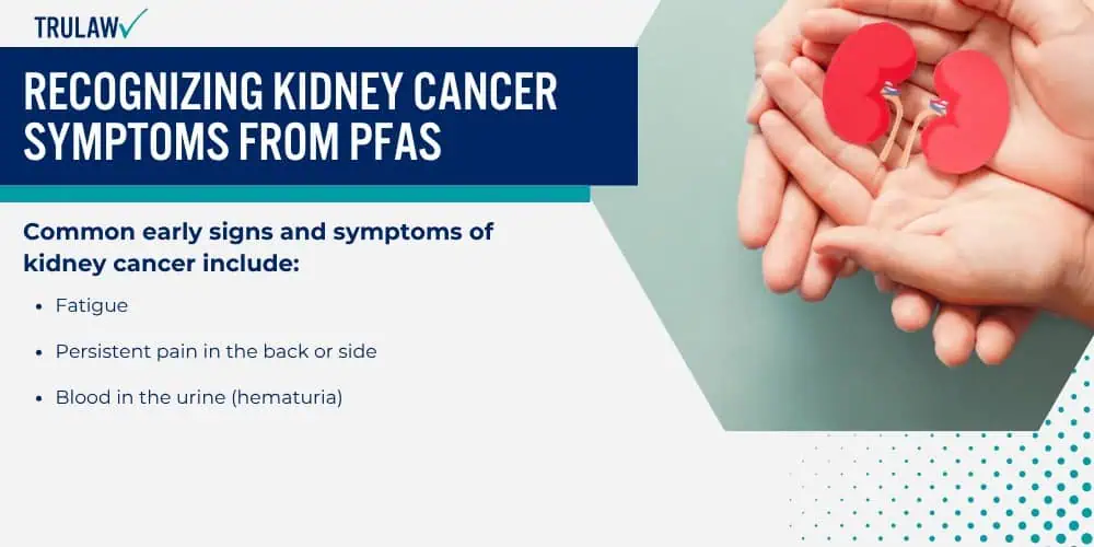 Recognizing Kidney Cancer Symptoms from PFAS