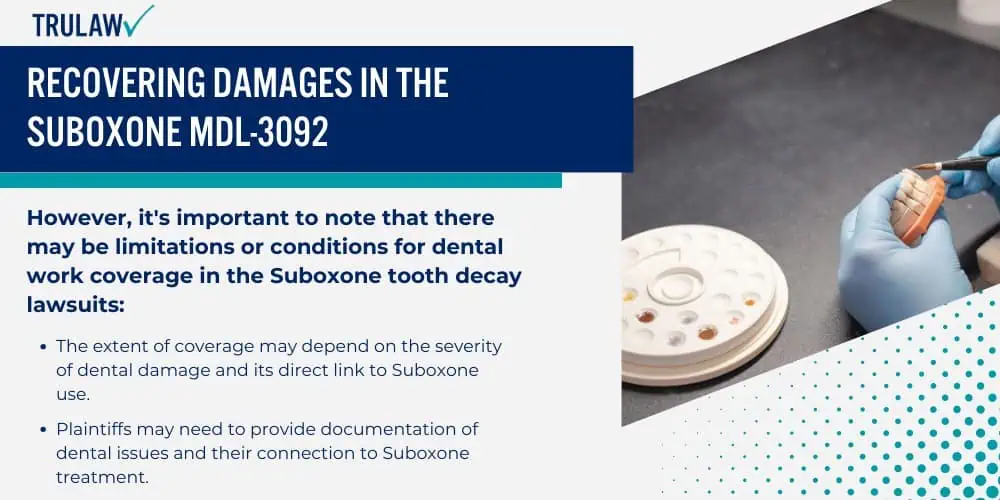 Recovering Damages in the Suboxone MDL-3092