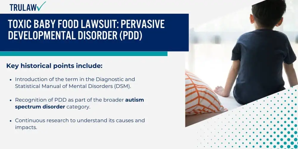 Toxic Baby Food Lawsuit Pervasive Developmental Disorder (PDD)