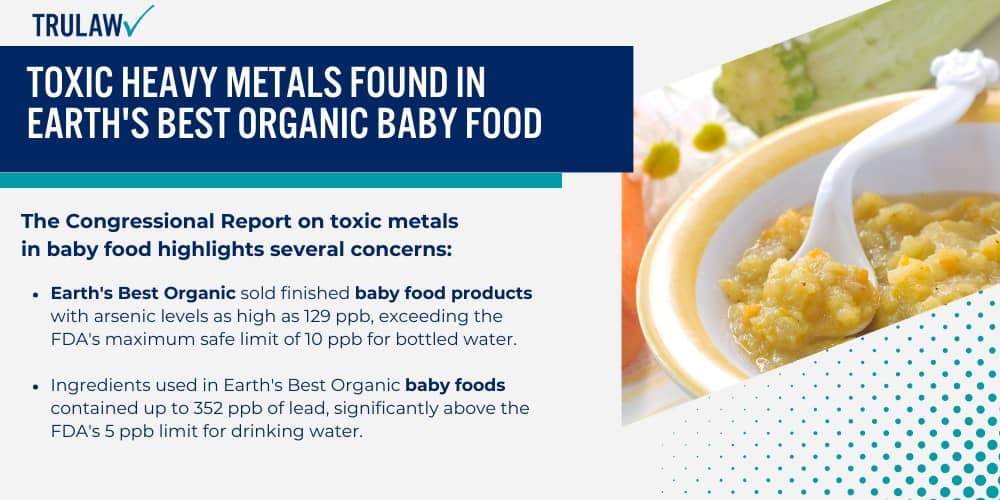 Toxic Heavy Metals Found in Earth's Best Organic Baby Food