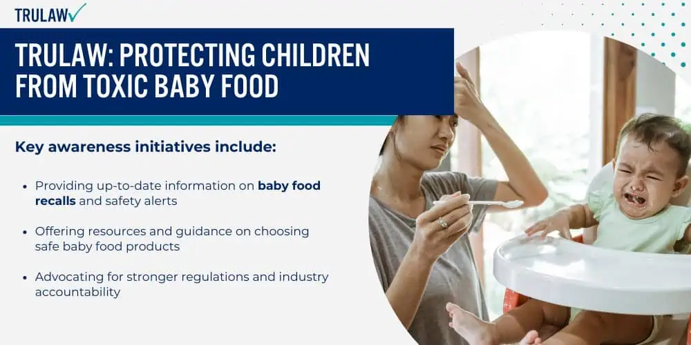 TruLaw Protecting Children from Toxic Baby Food