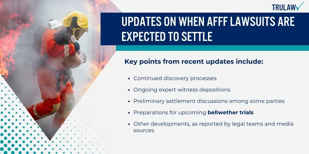 Updates on When AFFF Lawsuits Are Expected to Settle