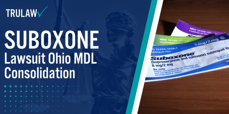 Suboxone Lawsuit Ohio MDL Consolidation