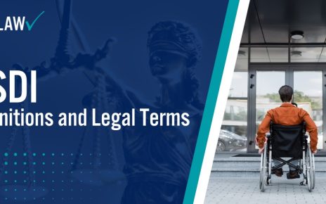 SSDI Definitions and Legal Terms