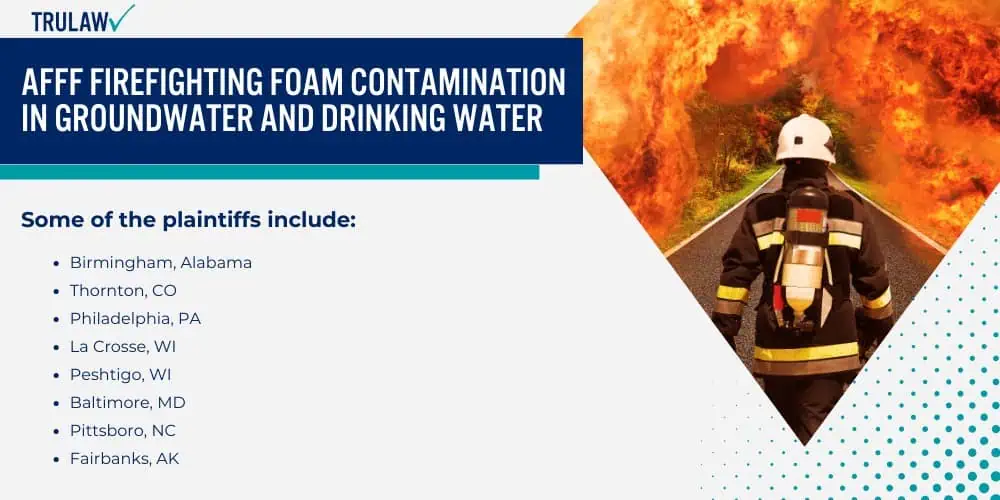 AFFF Firefighting Foam Contamination in Groundwater and Drinking Water