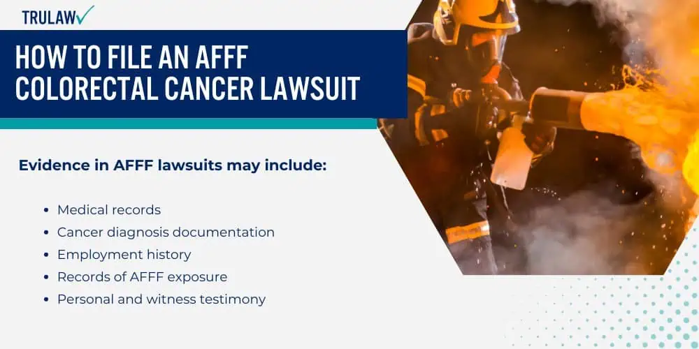 How to File an AFFF Colorectal Cancer Lawsuit