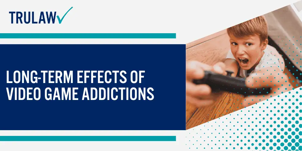 Video Game Addiction Lawsuit Legal Overview; Major Developers Facing Video Game Addiction Lawsuits; How Can a Video Game Addiction Cause Mental and Physical Harm; Psychological Tactics_ Addictive Game Mechanic Design; Incentivizing In-Game Purchases Through Microtransactions; Physical and Mental Health Effects of Internet Gaming Disorder; Recognizing the Signs of Video Game Addiction; Physical Injuries and Health Consequences; Long-Term Effects of Video Game Addictions