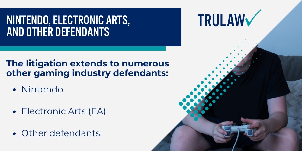 What Is a Video Game Addiction Lawsuit; The Basis of Video Game Addiction Claims; Major Gaming Companies Facing Legal Action; Microsoft and Activision Blizzard; Epic Games and Roblox Corporation; Nintendo, Electronic Arts, and Other Defendants