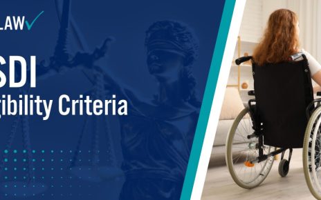 SSDI Eligibility Criteria