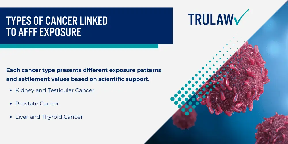 AFFF Firefighting Foam and Kidney Cancer; Who Can File an AFFF Kidney Cancer Lawsuit; AFFF Firefighting Foam Lawsuits and MDL Status; Types of Cancer Linked to AFFF Exposure
