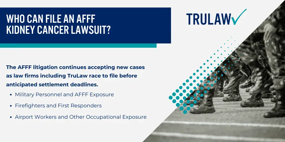 AFFF Firefighting Foam and Kidney Cancer; Who Can File an AFFF Kidney Cancer Lawsuit