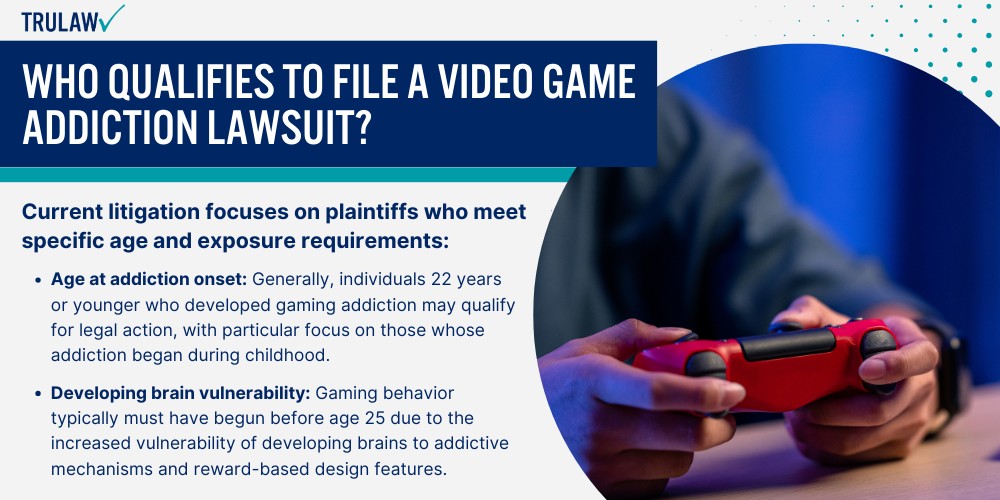 Who Qualifies to File a Video Game Addiction Lawsuit